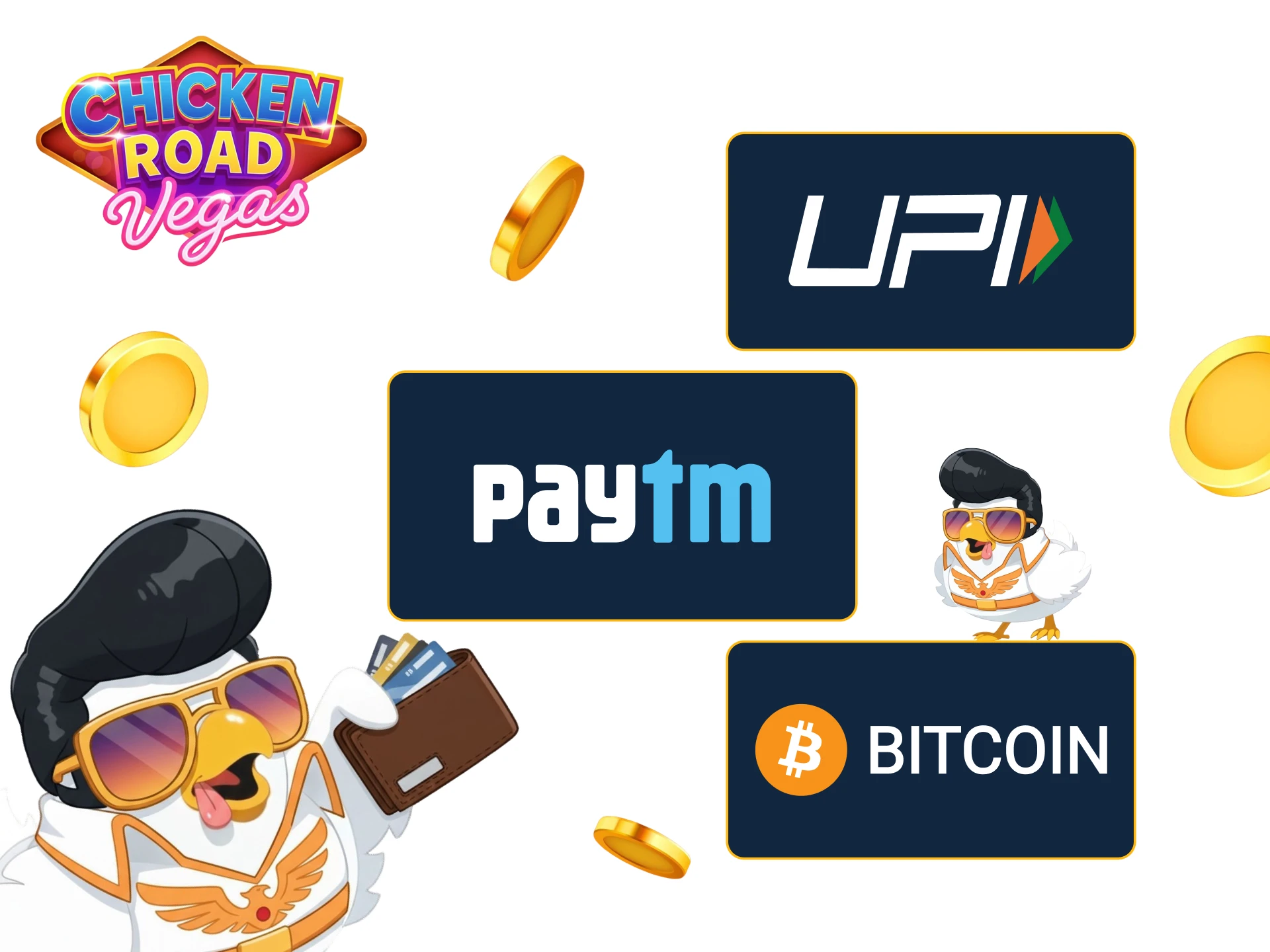 Available Deposit Options for Chicken Road Vegas.